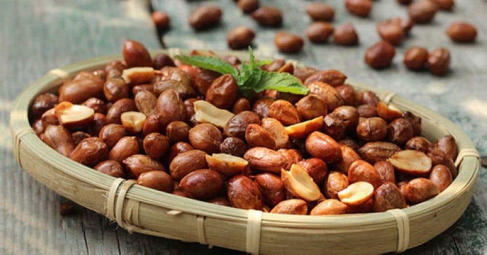 Lạc rang húng lìu